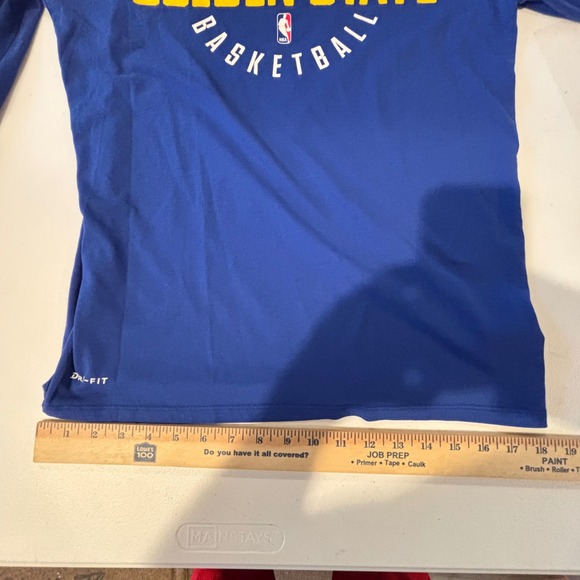 Nike Golden State Warriors Basketball Long Sleeve‎ Shirt Men's Medium Blue - Picture 5 of 10
